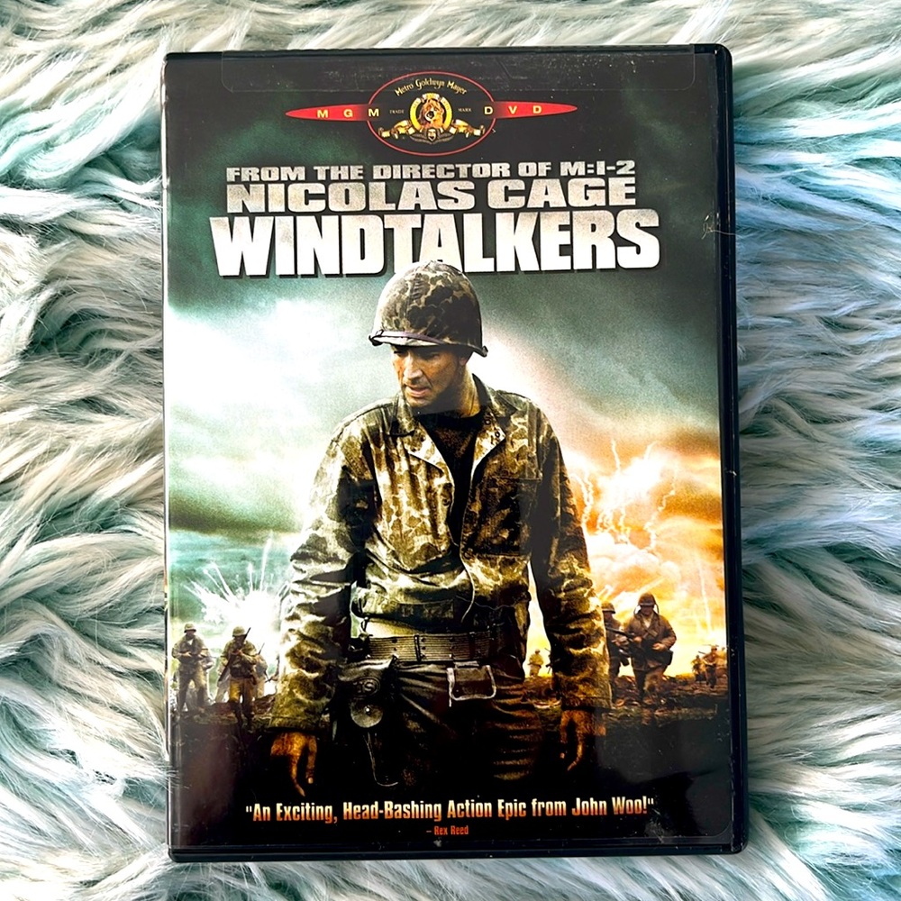 New WINDTALKERS DVD Starring Nicholas Cage